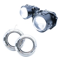 Ziao taohijab — lentille de projecteur LED M8 PRO BI 3.0 pouces, Kit 6000K, éclairage de rénovation de voiture universelle