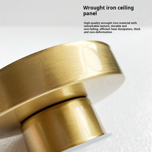 Lampadario nordico in ferro LED stile antico lampada da soffitto in vetro per corridoio corridoio ingresso sala scala illuminazione del balcone - Product Image 5