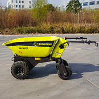 Dumper Elettrico Compatto KS450E con Batteria da 1.5kWh e 4-6 Ore di Autonomia per Trasporto in Cantiere