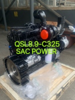 Moteur DCEC QSL8.9-C325 pour engins de construction, marque Cummins, neuf, 325 CV, 239 kW, garantie 1 an