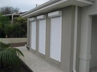 Volet roulant en aluminium électrique Volet roulant Porte fenêtre