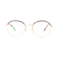 Gafas Ópticas JNLOO Modelo 0004 con Montura Metálica Delgada de Aro Completo, Diseño Geométrico, Moderno, Versátil e Innovador