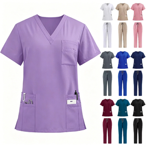 Set di Divise Mediche Personalizzate per Donne, Vendita all'Ingrosso di Uniformi Ospedaliere per Medici e Infermieri - Product Image 1