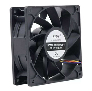 120mm 120x120x38 Dc 12v 2.7A 3A 6000RPM 12038 Pc boîtier S7 S9 Ventilateur de refroidissement 12038 - Product Image 1