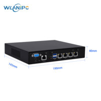Servidor de Seguridad Informática con VPN Segura, Firewall Activo, 4 Puertos LAN, N150 con SIM, Soporte Empresarial, 500 Usuarios, DDR5 para Centro de Datos