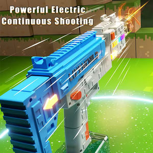 Pistola <span class=keywords><strong>de</strong></span> Agua Eléctrica <span class=keywords><strong>de</strong></span> Píxeles para Niños, Juguete <span class=keywords><strong>de</strong></span> Disparo Continuo Automático con Luz LED, Pistola <span class=keywords><strong>de</strong></span> Agua <span class=keywords><strong>de</strong></span> Plástico para Niños - Product Image 5