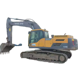 รถขุดไฮดรอลิก Volvo EC250 มือสอง ใช้งานน้อย น้ำหนัก 25 ตัน อุปกรณ์ก่อสร้างขนาดกลาง สำหรับโครงการวิศวกรรม - Product Image 1