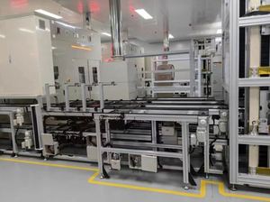 Modular Automated Stainless Steel Belt Pallet Transfer Conveyor System 20m/min Speed Multi-Voltage (110V-415V) Customizable - Product Image 5