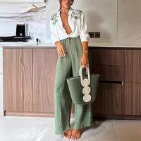 Boutique Collection Automne 2025-Ensemble 2 Pièces Décontracté pour Femme Nouvelle Chemise Imprimée à Manches Longues et Simple Boutonnage XL Loose Daily Wear
