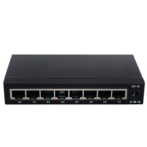 TP-LINK HT-S2008N สวิตช์เดสก์ท็อป 8 พอร์ต 10/100/1000M กิกะบิต, ตัวเรือนพลาสติก, แบบไม่ต้องจัดการ, MDI/MDIX, ปลั๊กแอนด์เพลย์, 5V/1A - Product Image 1