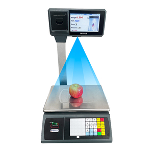 เครื่องชั่งดิจิทัล AI สำหรับร้านขายเนื้อพิมพ์ฉลากตัวเลขสินค้าสนับสนุน - Product Image 1