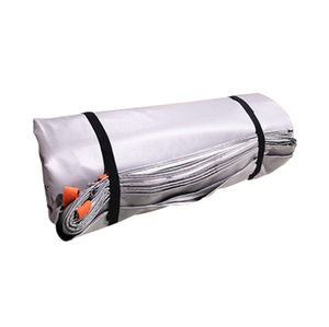 Couverture anti-feu pour véhicules électriques en tissu de fibre de verre enduit de silicone 6x8m (19,8x26 pieds) - Product Image 6