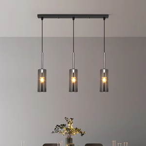 Hiện đại đơn giản phòng ăn Đèn chùm phòng ăn thanh đèn và đèn lồng hộ gia đình đầu duy nhất/đa đầu phòng ăn đèn - Product Image 1