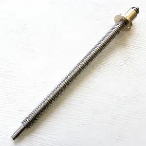 Cheap Price CNC Lathe Machine Parts Lead Screw 8mm 10mm 12mm Stainless Steel Lead Screw with Fine Lathing Cover