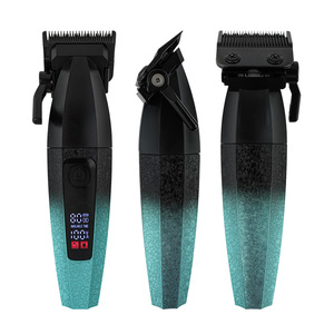 <span class=keywords><strong>Tondeuse</strong></span> à cheveux avec écran LCD, longueurs de <span class=keywords><strong>coupe</strong></span> réglables, charge rapide, <span class=keywords><strong>tondeuse</strong></span> en céramique recouverte de titane - Product Image 1