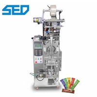 Machine d'emballage automatique à grande vitesse pour le remplissage et la fermeture de sachets de sucre, de sel et de granulés