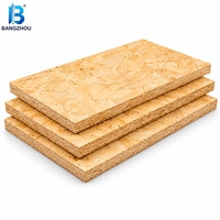 Panneaux muraux en bois en promotion, panneaux OSB 12 mm imperméables 4x8 pieds, fixation robuste par clou pour revêtement mural et toiture