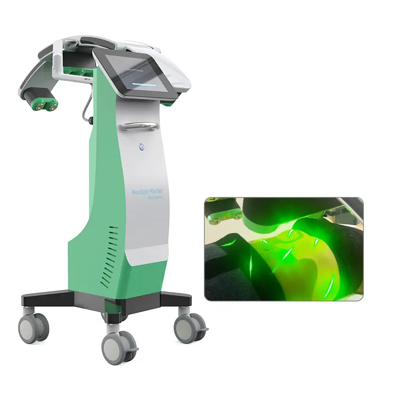 Painless Lipo Laser 10D Rotating 532nm Green Laser Slimming Machine