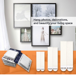 Strisce Adesive Senza Danni per Appendere Quadri, Forte Adesività, per Decorazioni Natalizie e Esposizione di Immagini - Product Image 5