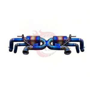 ท่อไอเสีย Vortex Ultra Lightweight Titanium Valvetronic Catback สำหรับ Audi R8 V10 5.2L ปี 2020-2024 พร้อมปลายท่อเพิ่มประสิทธิภาพ - Product Image 1
