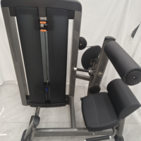 Machine de musculation pour l'extension dorsale avec sélection de charge par broche