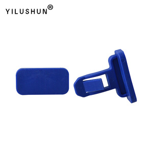 Clips de carrosserie YILUSHUN D214 en plastique bleu pour réparation et remplacement - Product Image 1