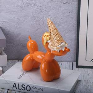 Estatua de <span class=keywords><strong>Perro</strong></span> Globo al por Mayor, Estilo Jeff <span class=keywords><strong>Koons</strong></span>, Escultura de Resina, Decoración de Arte Moderno Personalizada OEM para el Hogar y Hoteles - Product Image 2
