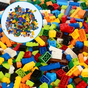 Bloques de Construcción de Partículas Pequeñas, Juguete Educativo, Ladrillos de Plástico PVC a Granel, 300/500/1000 Piezas, Ensamblaje Libre - Product Image 5