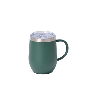 Stainless Steel Tumbler 12oz <b>Insulated</b> Coffee <b>Mug</b> With Lid And Handle Travel Portable Cup For Hot Cold Drinks - Product Image 5