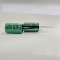Condensateur liquide premium Pchicon 200V82uF pour lampadaires et projecteurs - Faible ESR, Haute ondulation, Durée de vie ultra longue