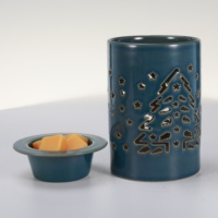 Brûleur d'encens électrique en céramique sculptée sur mesure, Lampe chauffe-cire électrique, Chauffe-bougie, Lampe à parfum, Brûleur de cire aromatique