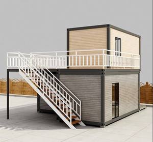 Chất Lượng Cao Căn Hộ Moveable Nhà Trung Quốc Nhà Đúc Sẵn Giá Rẻ Container Biệt Thự Prefabr Casa Văn Phòng 20ft Container Nhà - Product Image 3