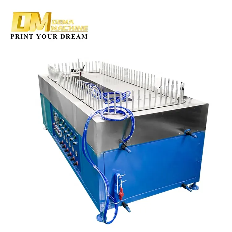 DM spray paint machine high pressure gun ceramic bottle spray coating machine for glass bottles