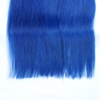Tissage de cheveux à Expression naturelle bleue, Extension de cheveux naturels Dreads naturelles non traités, cheveux vierges 11a, créatif et populaire