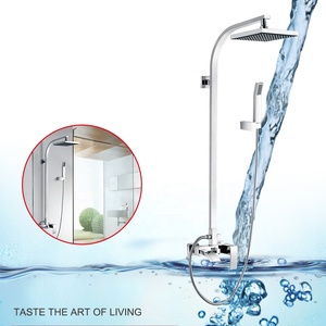 En Laiton chromé Bain Thermostatique Robinet Set Salle De Bain Douche Italienne Mélangeur - Product Image 2