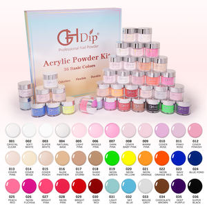 Set de Polvo Acrílico de 36 Colores Básicos de 1.5 oz/Frasco <span class=keywords><strong>para</strong></span> Sistema de <span class=keywords><strong>Uñas</strong></span> Acrílicas, Venta al Por Mayor de Fábrica - Product Image 3