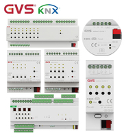 Interrupteur KNX GVS multifonctionnel avec sécurité pour système d'automatisation de complexe de villas à grande échelle