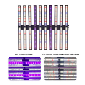 Lámpara de Cultivo LED de 860W, Espectro Completo, Comercial, UV IR LM301B, Barra de Cultivo para Plantas, para Cultivo Hidropónico Interior, Agricultura Vertical, Floración - Product Image 6