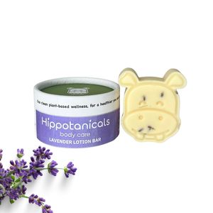 Barra de Loción Calmante con Forma de Flor de Lavanda, Barra Corporal de Manteca de Karité Relajante, Humectante Natural Vegano, 1.0 oz - Product Image 3