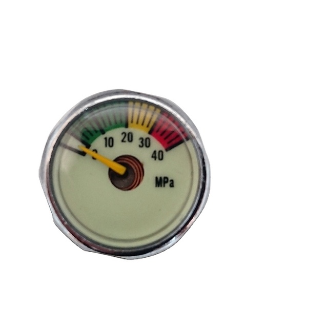 0-40Mpa High Quality Chrome Plated 1 Inch 25mm Mini Pressure Gauge