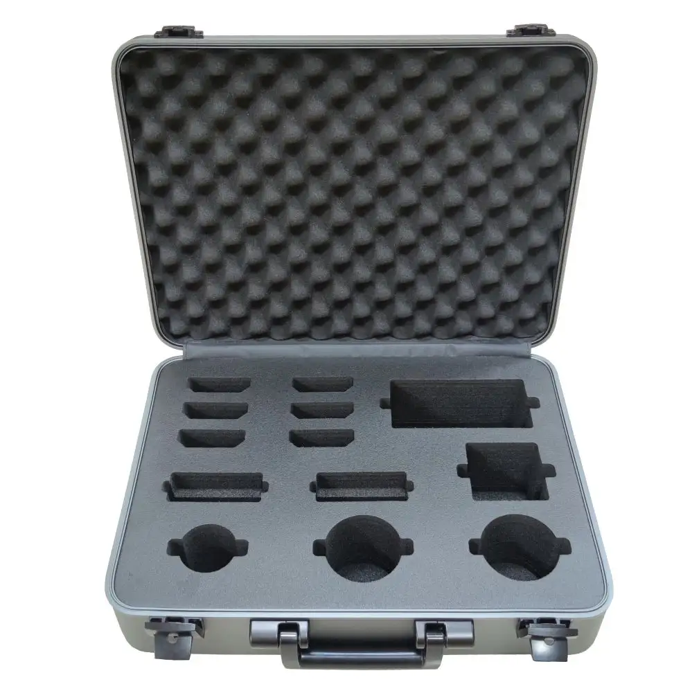 Custom Aluminum Tool carrying Case made of all aluminum hard shell aluminum storage tool case with foam cut