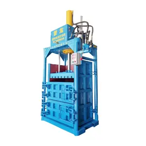 30t Waste Paper Plastic Cans Water Bottles Vertical Hydraulic Baler Baler