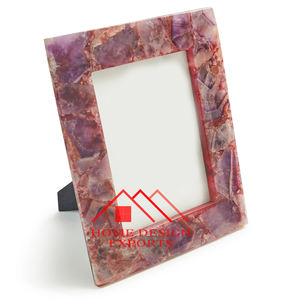 Cadre photo de chambre à coucher pour la décoration intérieure Cadre photo en résine fait à la main de haute qualité Cadre photo en marbre unique pour salon - Product Image 3