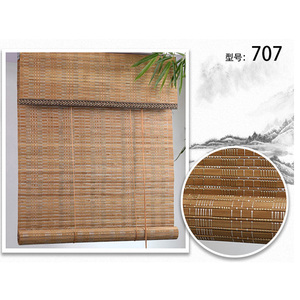 Bamboo <strong>Wooden</strong> <strong>Roller</strong> Shades Automatic <strong>Roller</strong> <strong>Blinds</strong> - Product Image 2