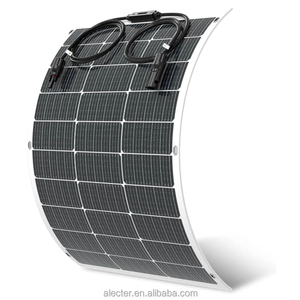 แผงโซลาร์เซลล์แบบพกพา Alecter Solar APH-P147 ขนาด 100 วัตต์ ประสิทธิภาพ 23% ผลิตจากซิลิคอนโมโนคริสตัลไลน์  แผงไฟเบอร์กลาสบางพิเศษ โค้งงอได้ ขนาดเซลล์ 182 มม. - Product Image 1
