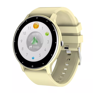 Montre connectée ZL02 <span class=keywords><strong>pour</strong></span> homme et femme, Bluetooth, étanche, moniteur de fréquence cardiaque, tracker de fitness, bracelet intelligent <span class=keywords><strong>pour</strong></span> <span class=keywords><strong>iPhone</strong></span> et Android - Product Image 1