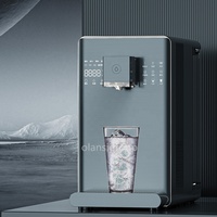 Distributeur d'eau potable filtrée par osmose inverse RO 100GPD chaude chaude et froide