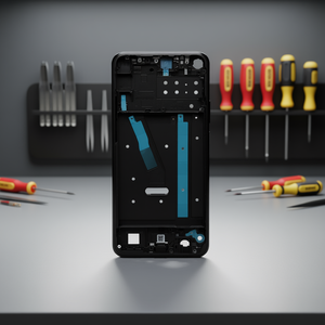 Telaio Intermedio P40 Lite E in ABS Nero per Smartphone - Design a Barra - Product Image 3