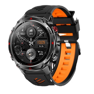 Reloj Inteligente HT37 con GPS, Linterna LED, Pantalla AMOLED HD de 2.01 Pulgadas, Llamadas por Bluetooth, Monitor de Oxígeno en Sangre, Frecuencia Cardíaca, IP68, Correa Magnética de Goma, 5-10 - Product Image 3