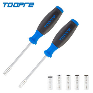 Toopre Tools Clé à rayons à mamelon interne à douille carrée intégrée Outils de magasin pratiques avec clé à rayons - Product Image 2